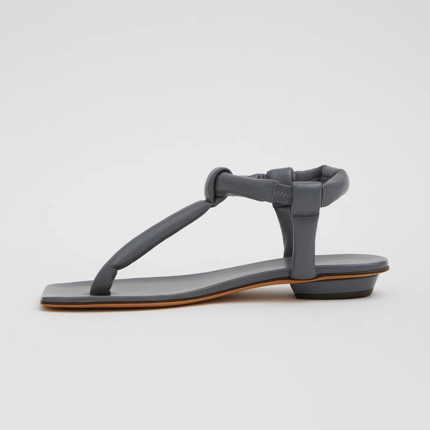 Tibi "Aston" Sandals in Grey, size 38
