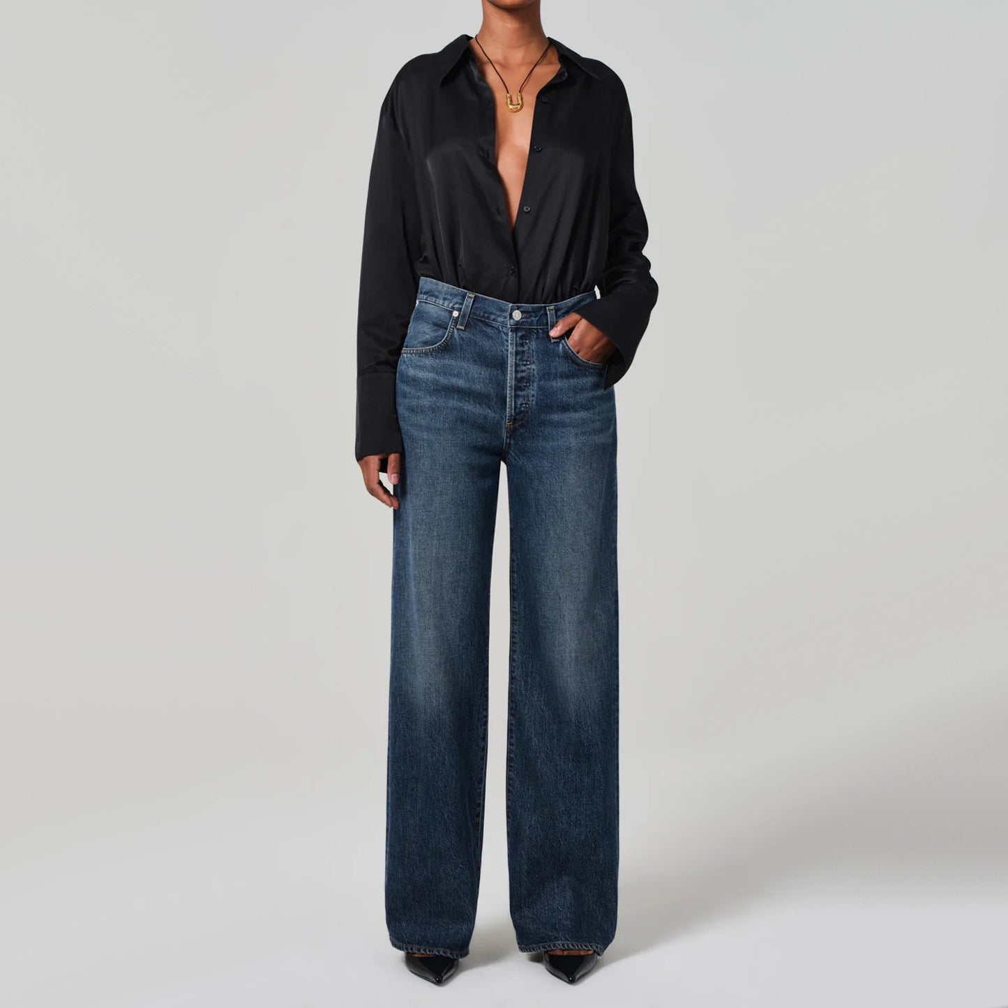 Citizens of Humanity "Annina" Long Trouser Jean in "Westwood", size 25 (fits 26)