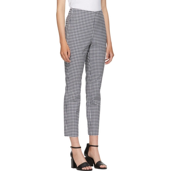 Rag & Bone "Simone" Pant in Navy Gingham, size 4