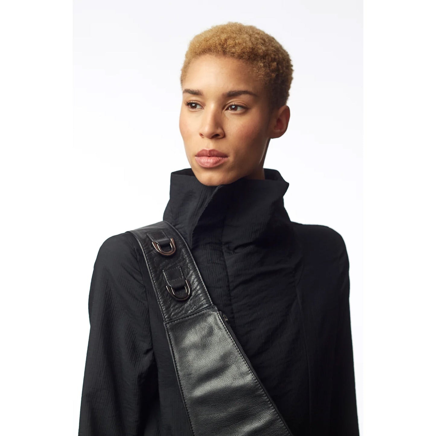 Lauren Bagliore "The Baker Street" Coat in Black, size Small