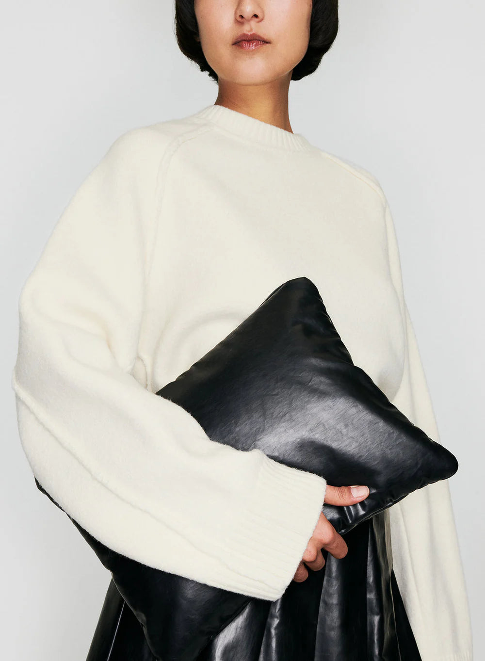 Kassl Editions Puffy Clutch in White