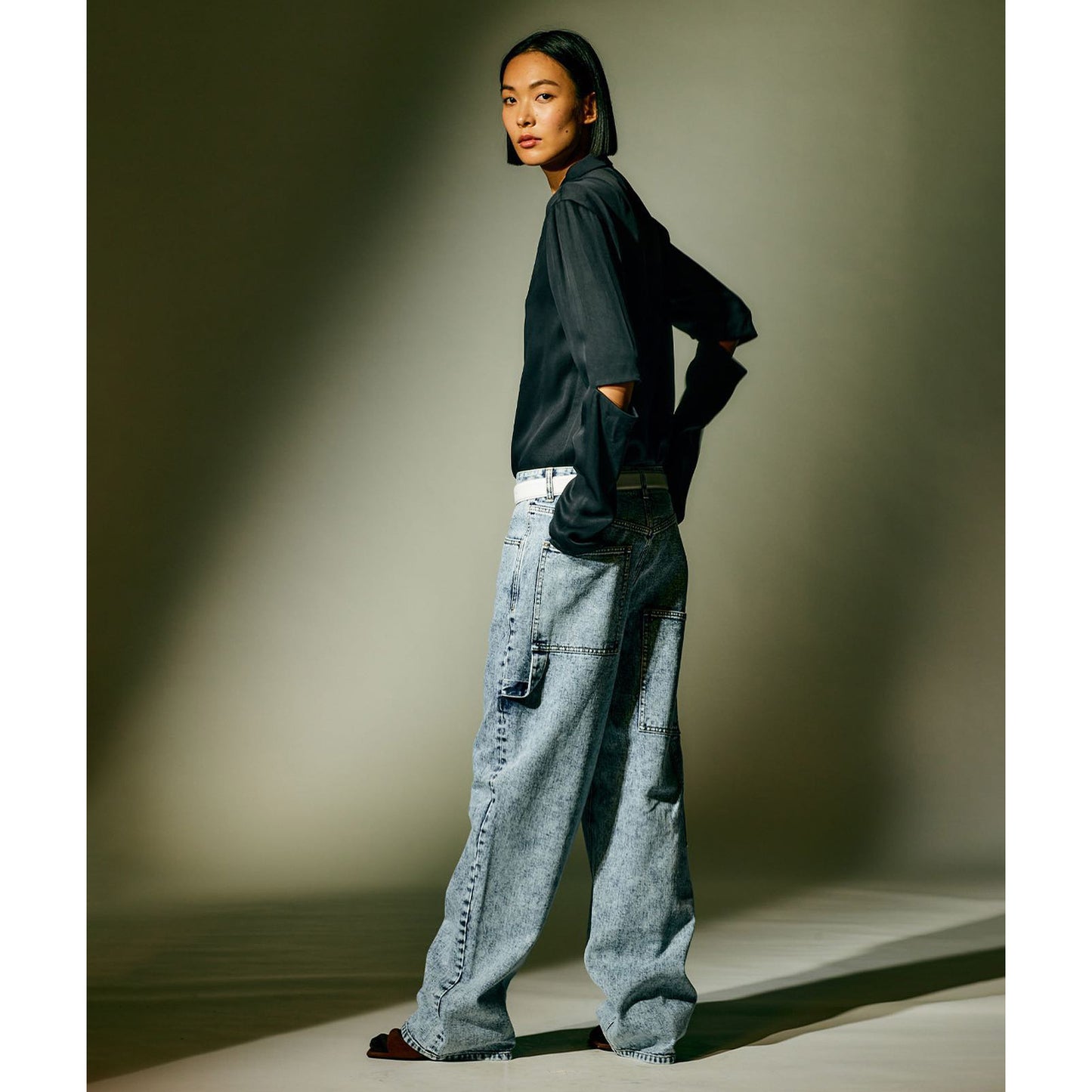 Tibi "Sam" Jean in Acid Wash, size 27