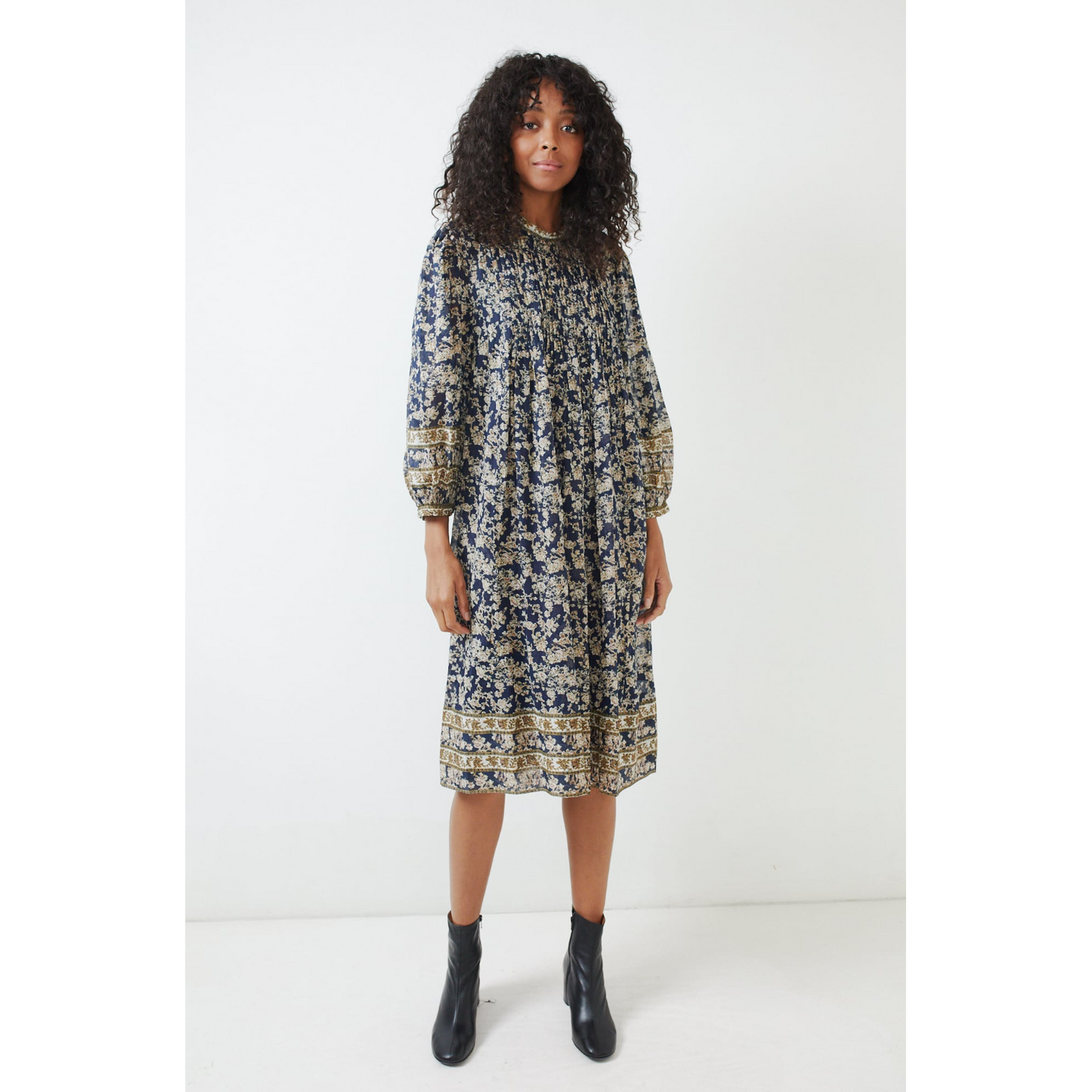 Isabel Marant Etoile Vanille Dress in Navy, Size 34 (fits XS/S)