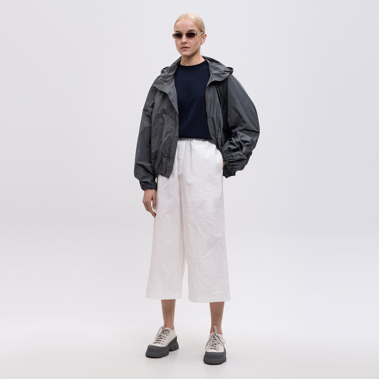 Sofie D'Hoore "Ponce" Cropped Wide Leg Pants in White, size 42 (size Large)