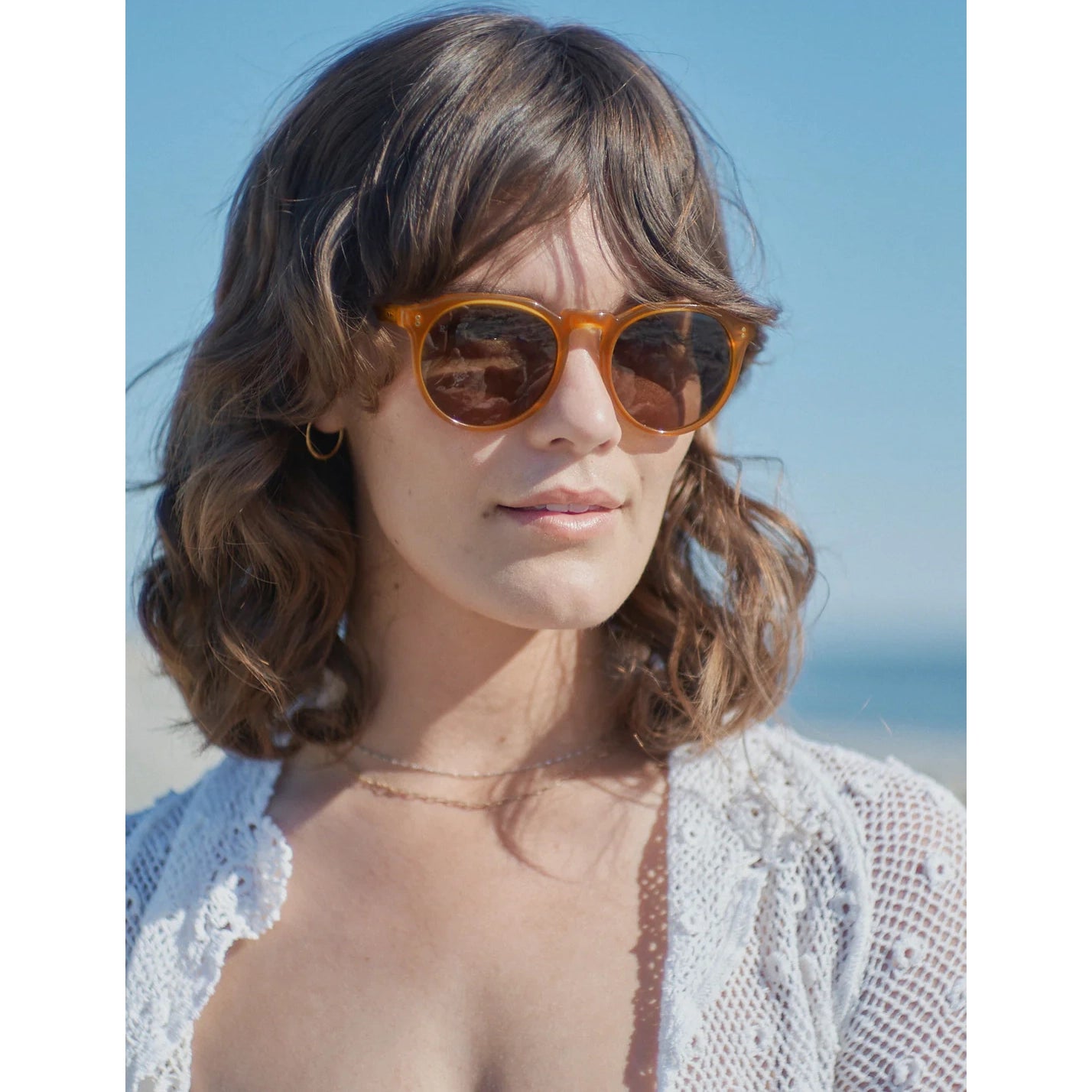 Raen "Remmy 49" Sunglasses in Honey
