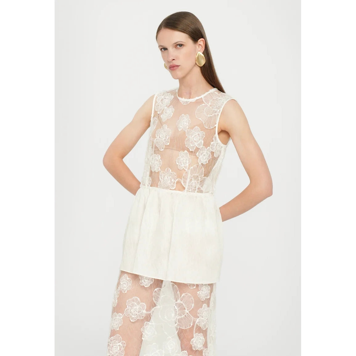 Baum und Pferdgarten "Antonie" Dress in White, size 38 (size 6)