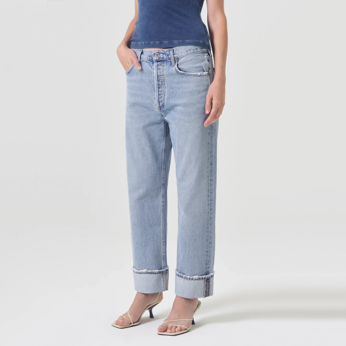 Agolde "Fran" Jeans in "Force", size 25 (fits like size 26)