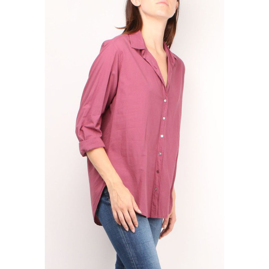 Xirena "Beau" Shirt in Dark Pink, size Small