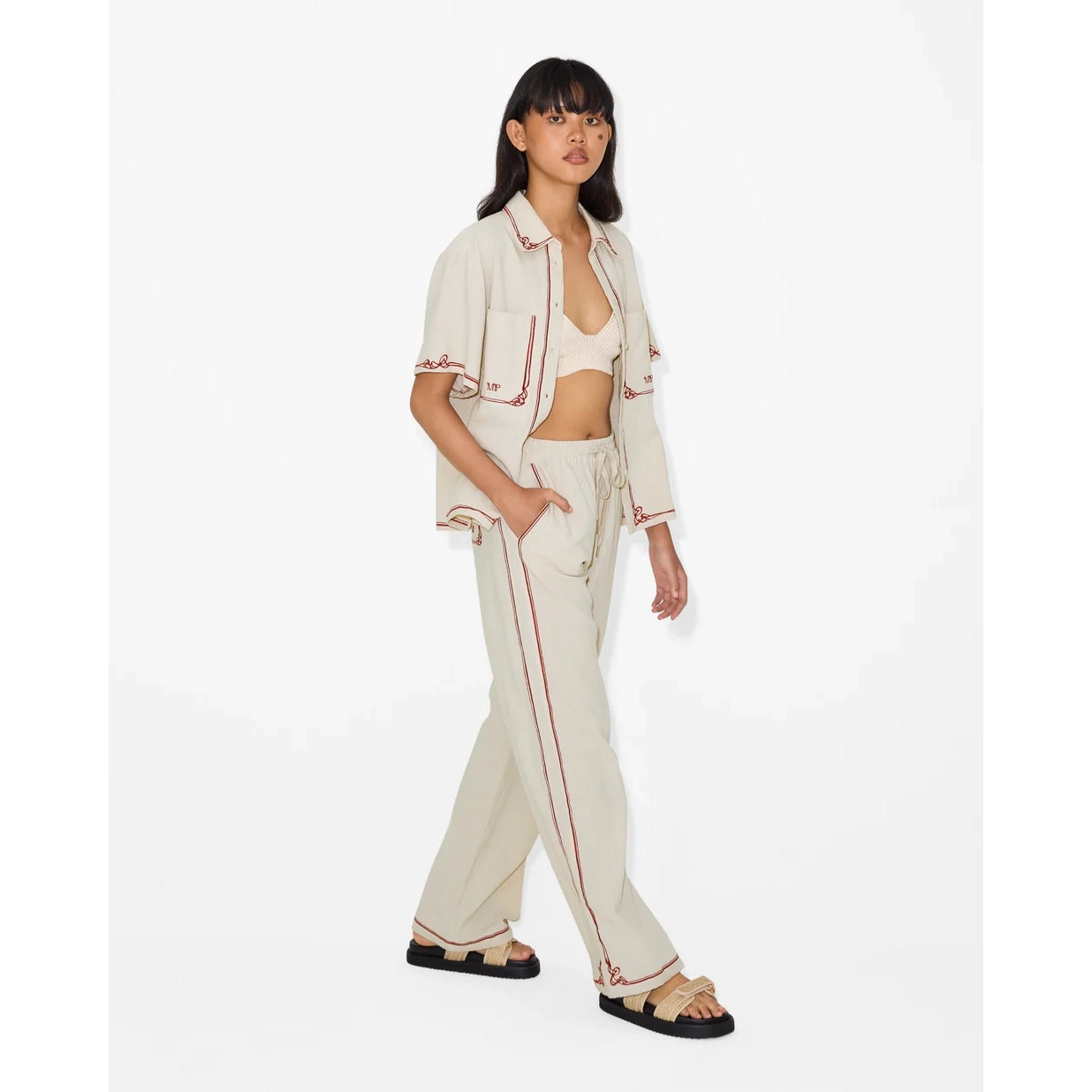 Magali Pascale "Betty" Pants in Beige, size Small