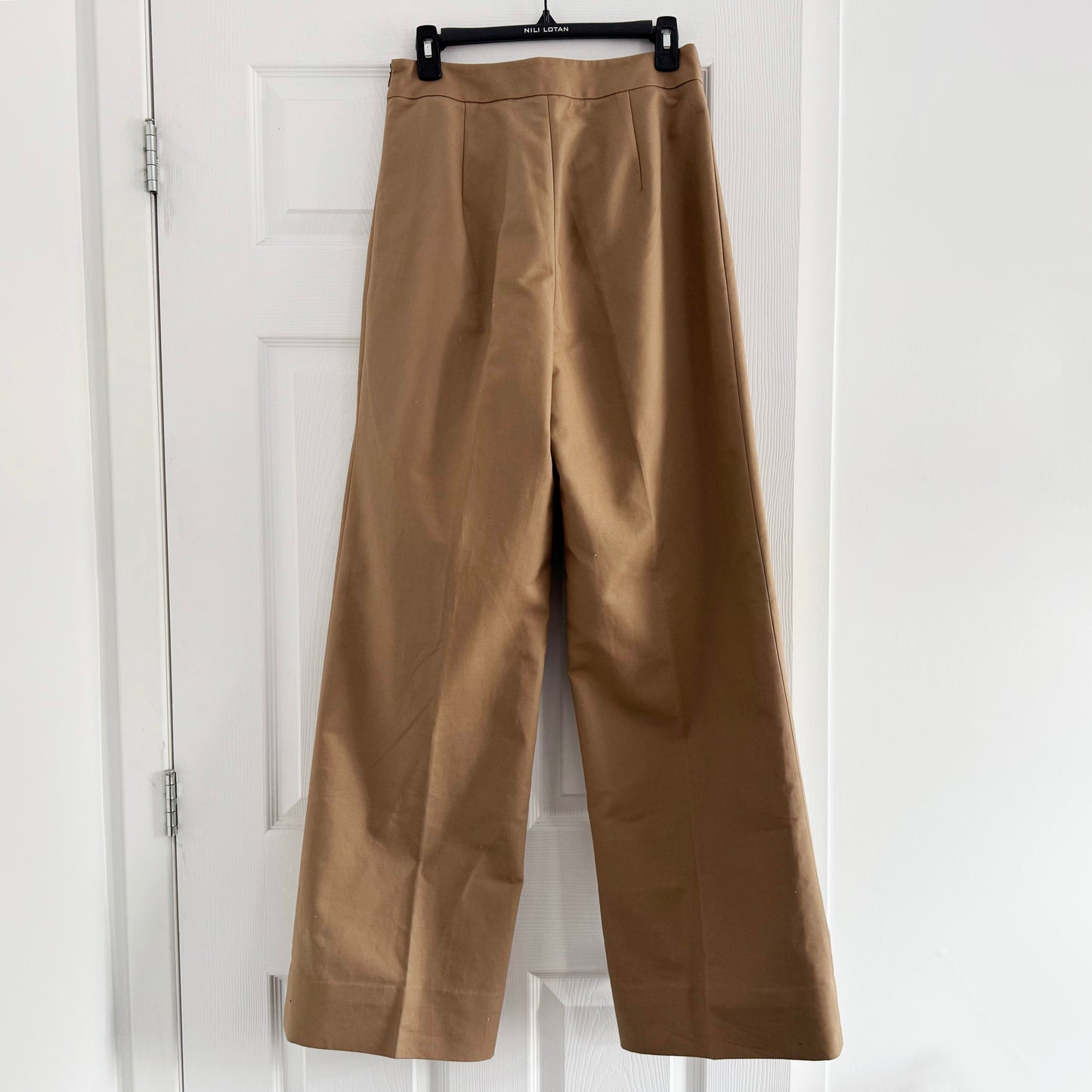 Co Wide Leg Sailor Pants in Camel, size Large (fits Medium)