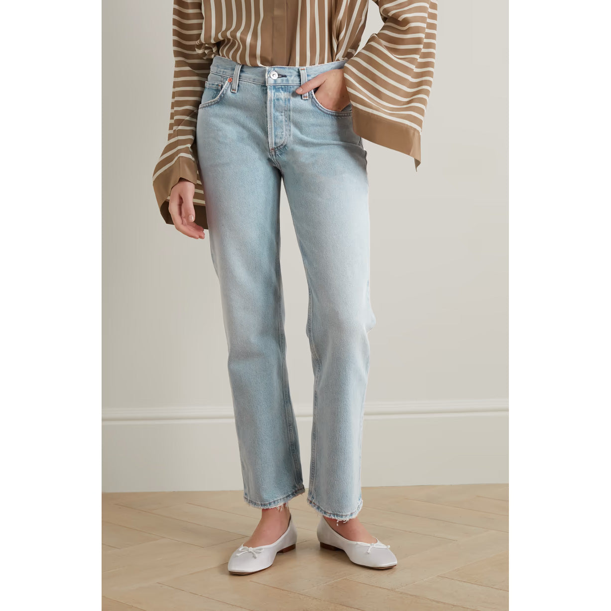 Citizens "Neve" Slouchy Jeans in "Enchanted", size 32