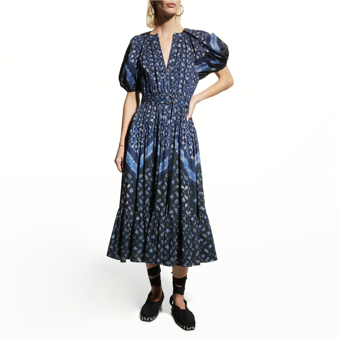 Ulla Johnson "Josefina" Dress in Navy, size 10