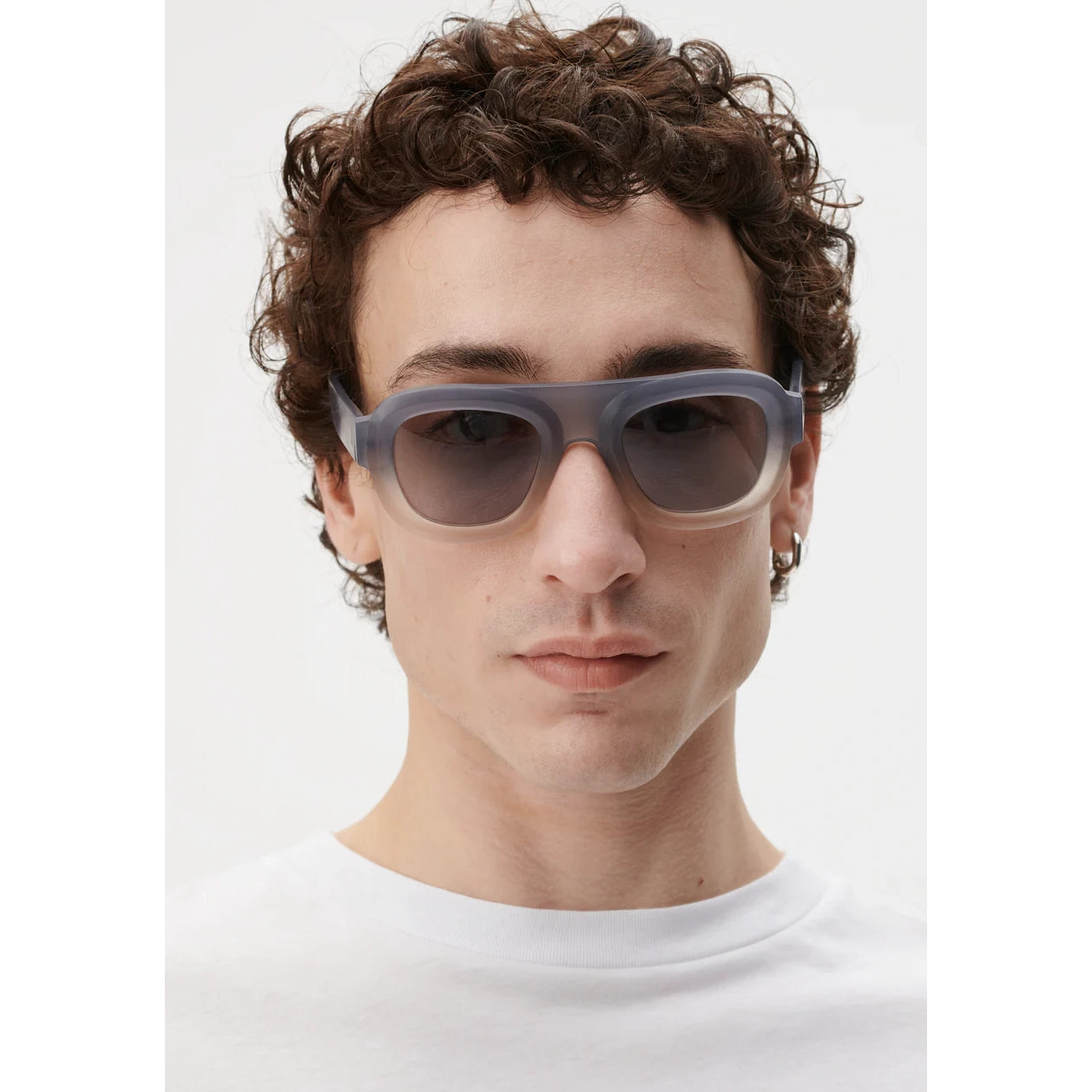 Andy Wolf "Keith" Sunglasses in Black
