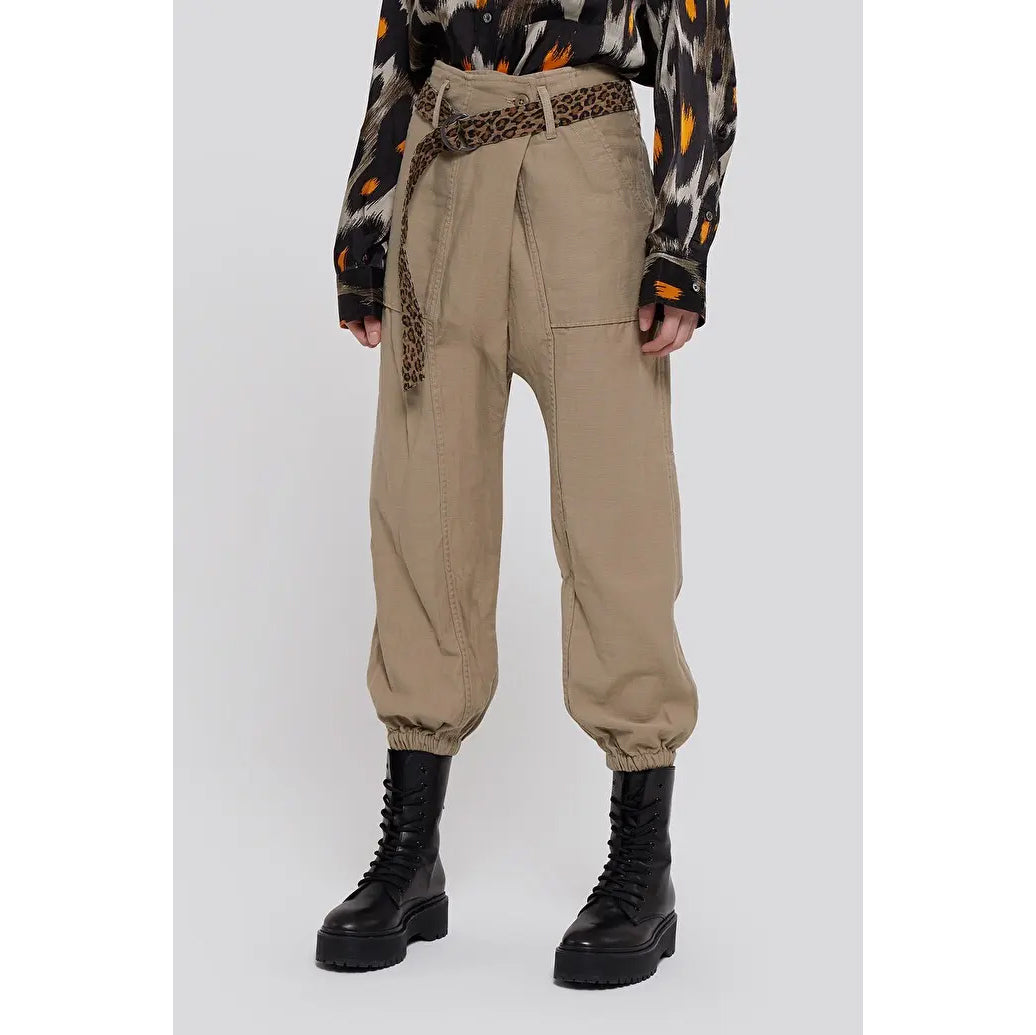 R13 Crossover Utility Drop Pant in Khaki, size 28