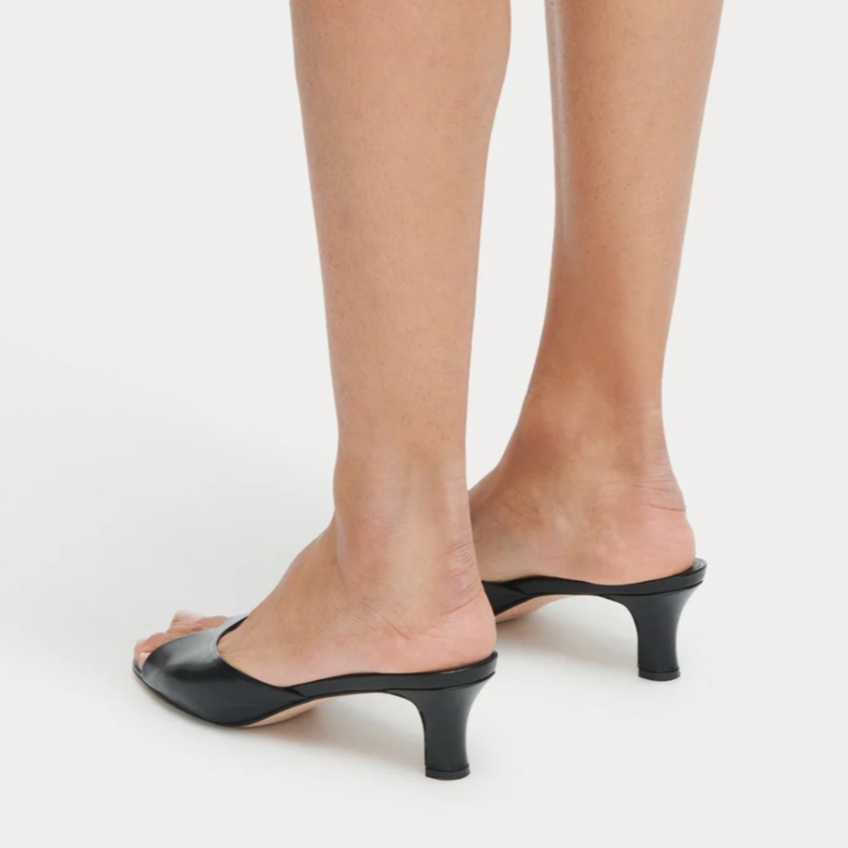 Rachel Comey "Taro" Kitten Heel Mules in Black, size 6