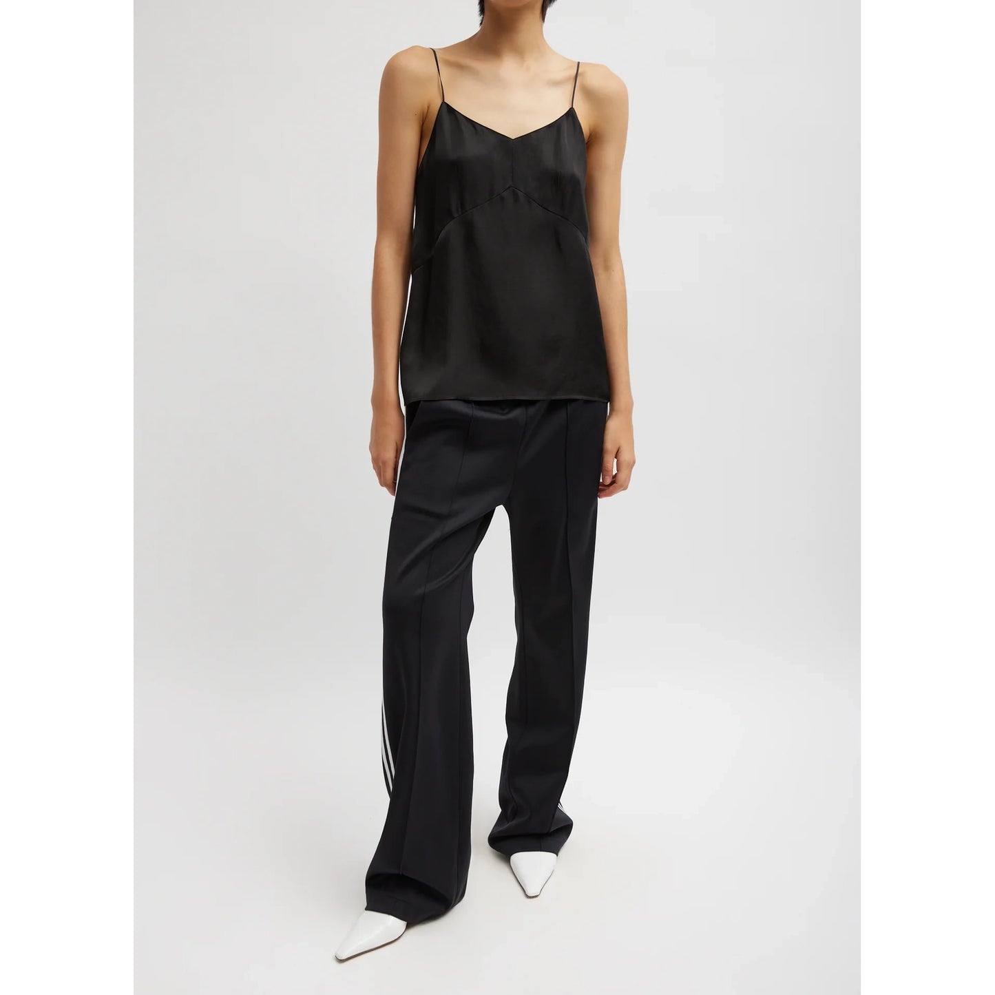 Tibi Cami Slip in Black, size 14