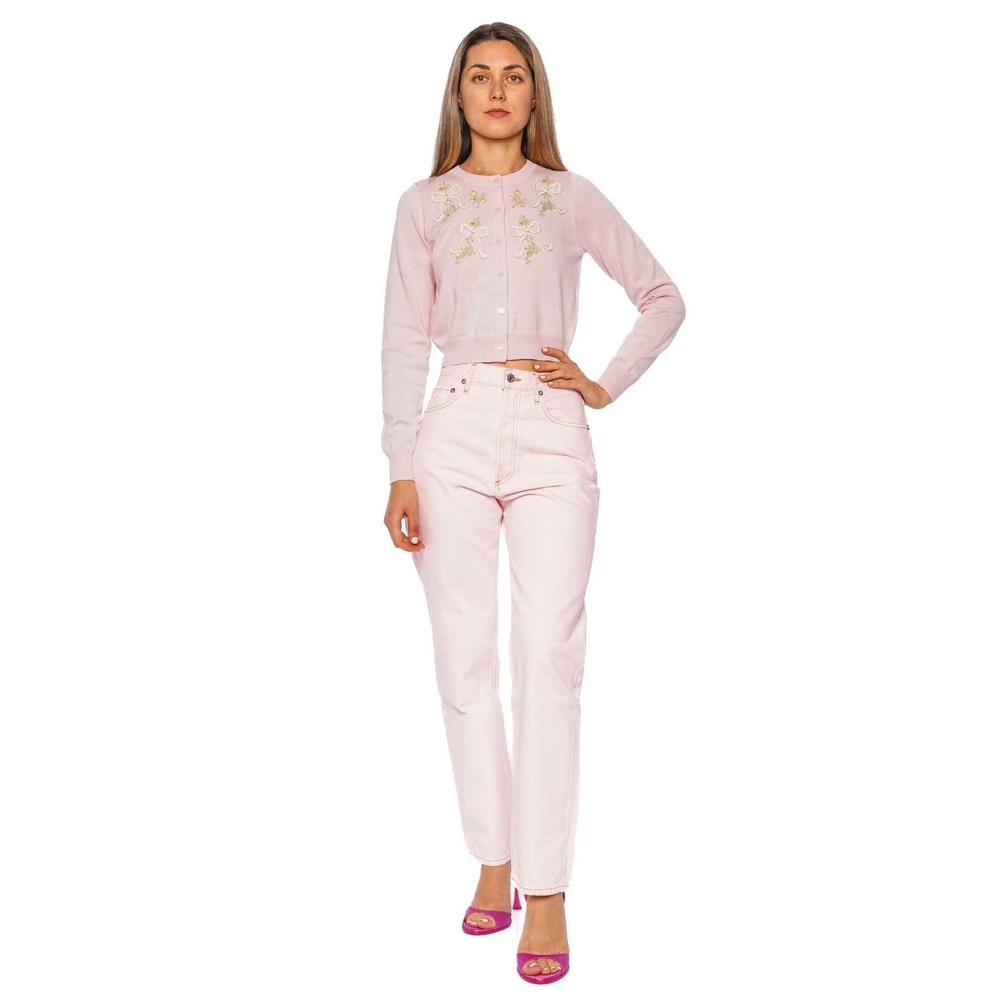 AGOLDE 90's Jean in Cosmos (pink), size 27