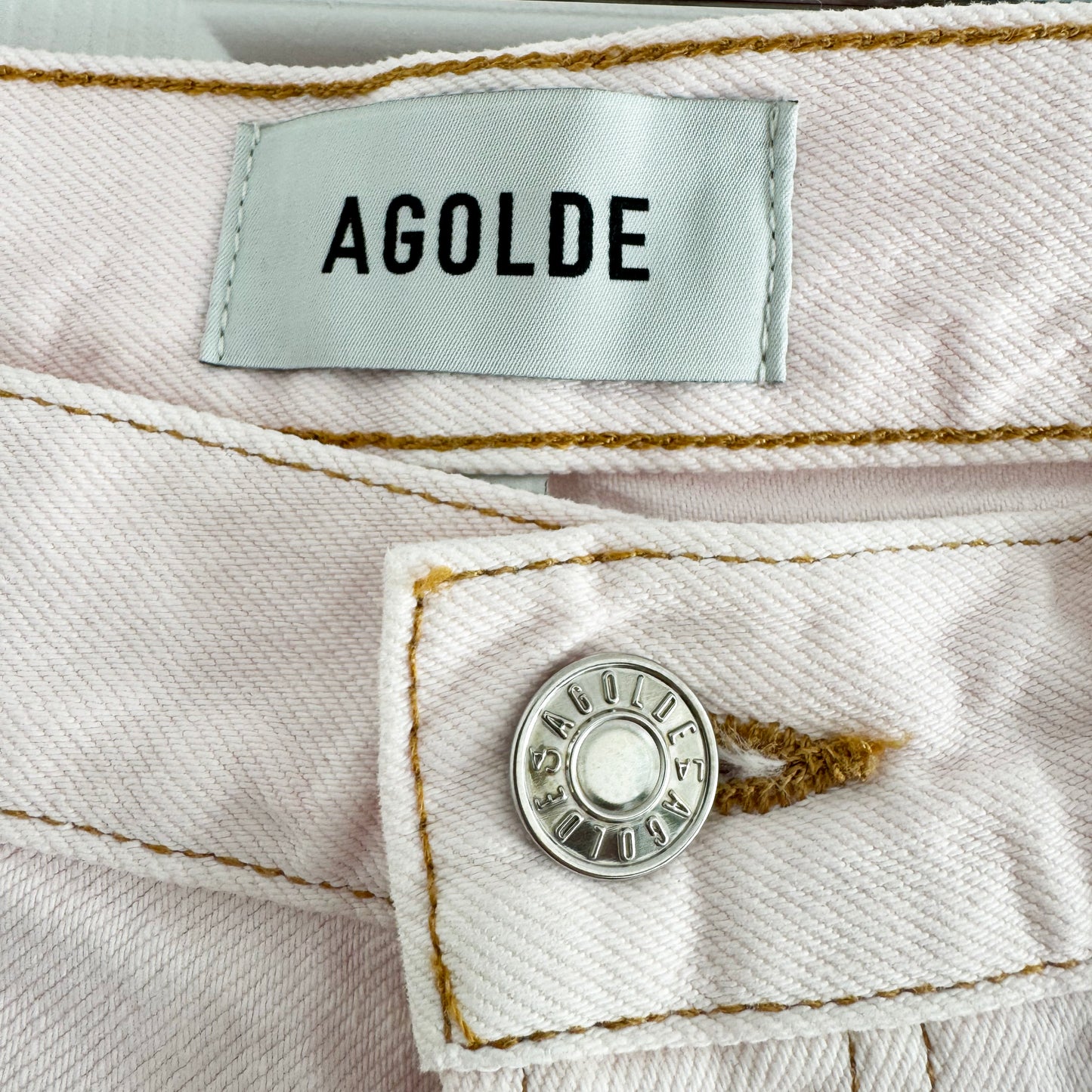 AGOLDE 90's Jean in Cosmos (pink), size 27