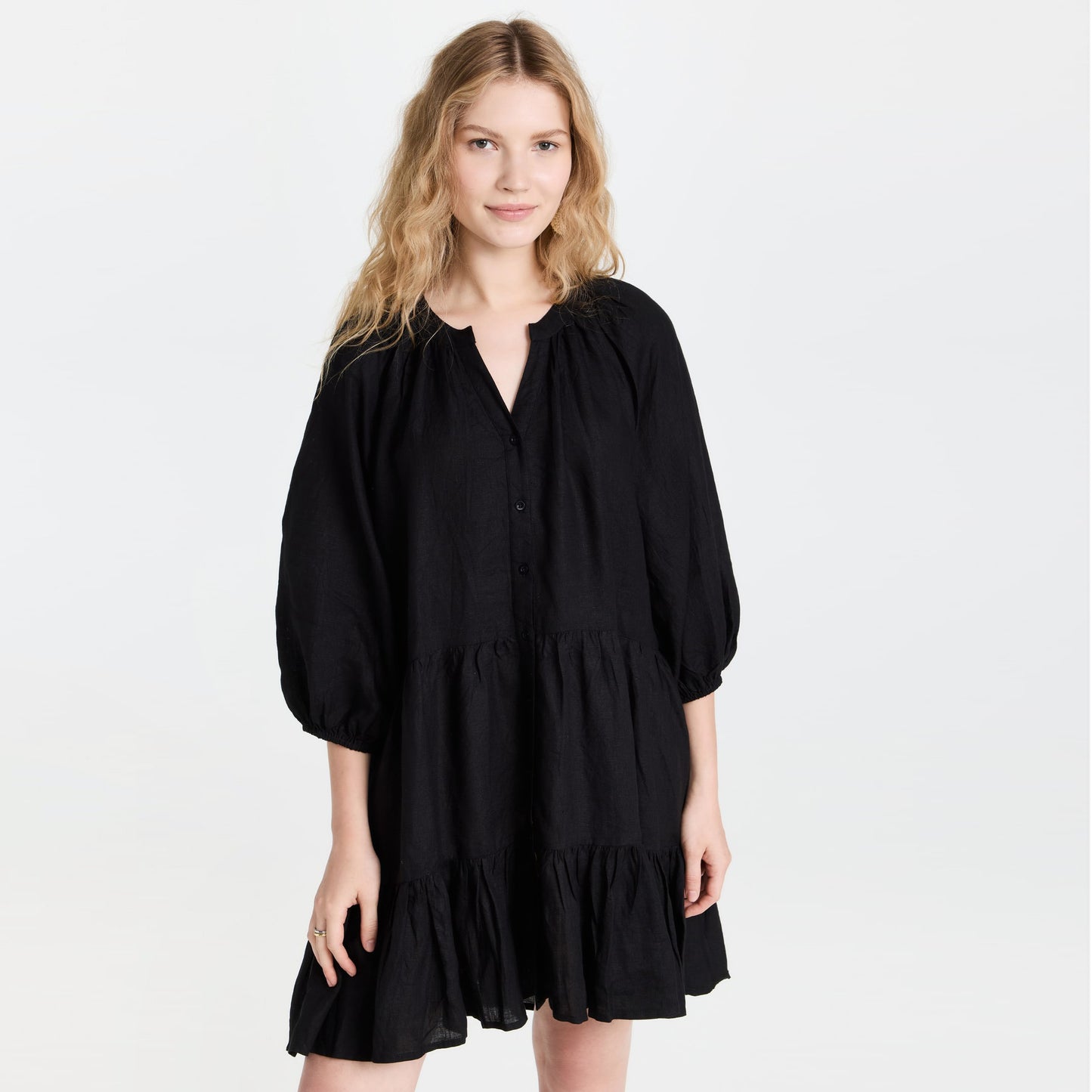 Apiece Apart "Mitte" Dress in Black, size Small