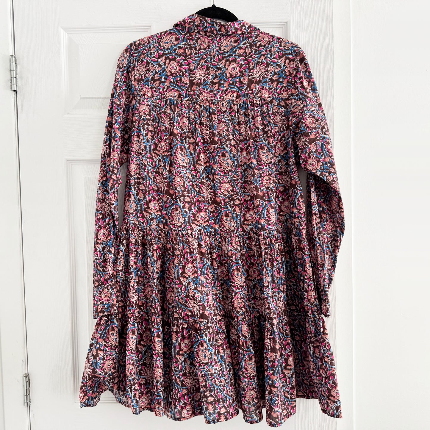 Apiece Apart "Anna" Shirtdress in "Bella Floral", fits size 12??