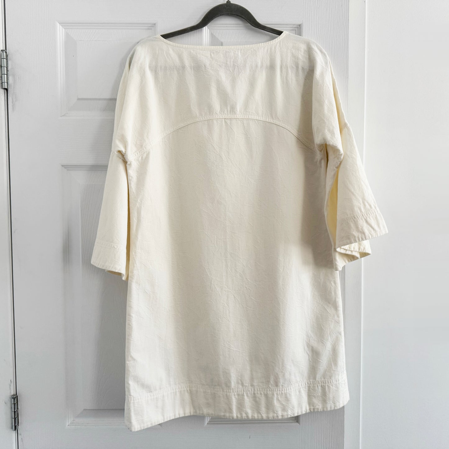 Apiece Apart Flared Sleeve Dress in Ivory, size 4