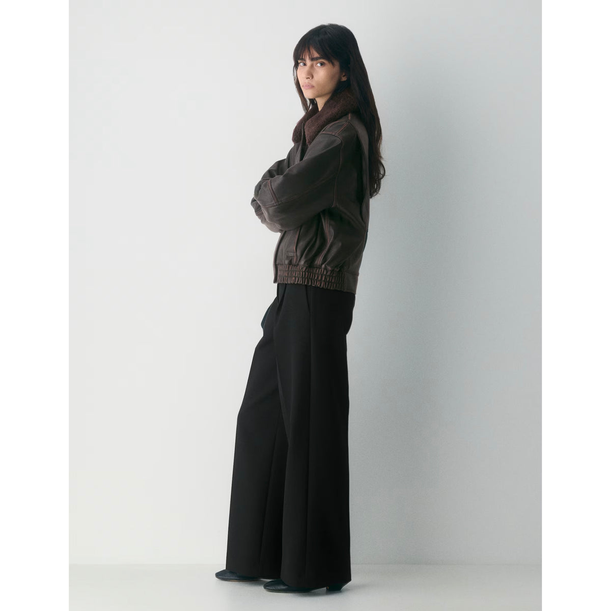 Babaton "Collins" Trouser in Black, size 6 ** HEMMED **