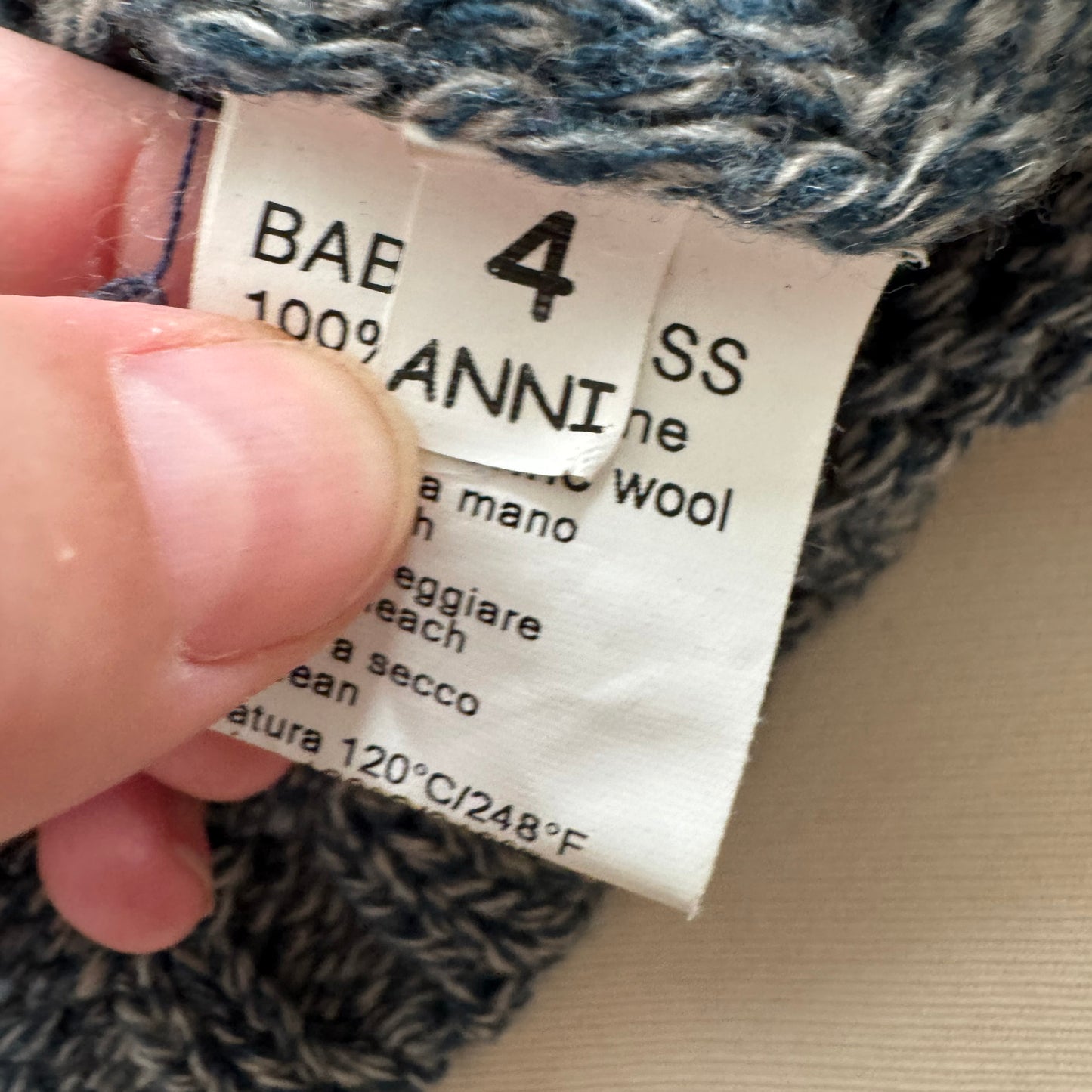 ** KIDS ** Babe & Tess Cardigan in Blue, size 4 years