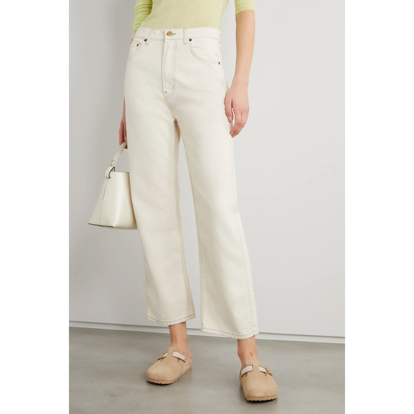 B-Sides “Plein” relaxed straight leg jeans in “Clair”, size 28