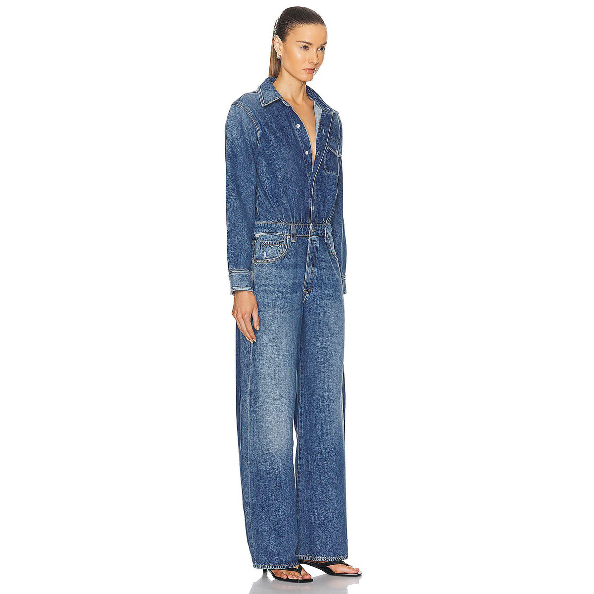 Citizens of Humanity "Maisie" Denim Jumpsuit, size 6
