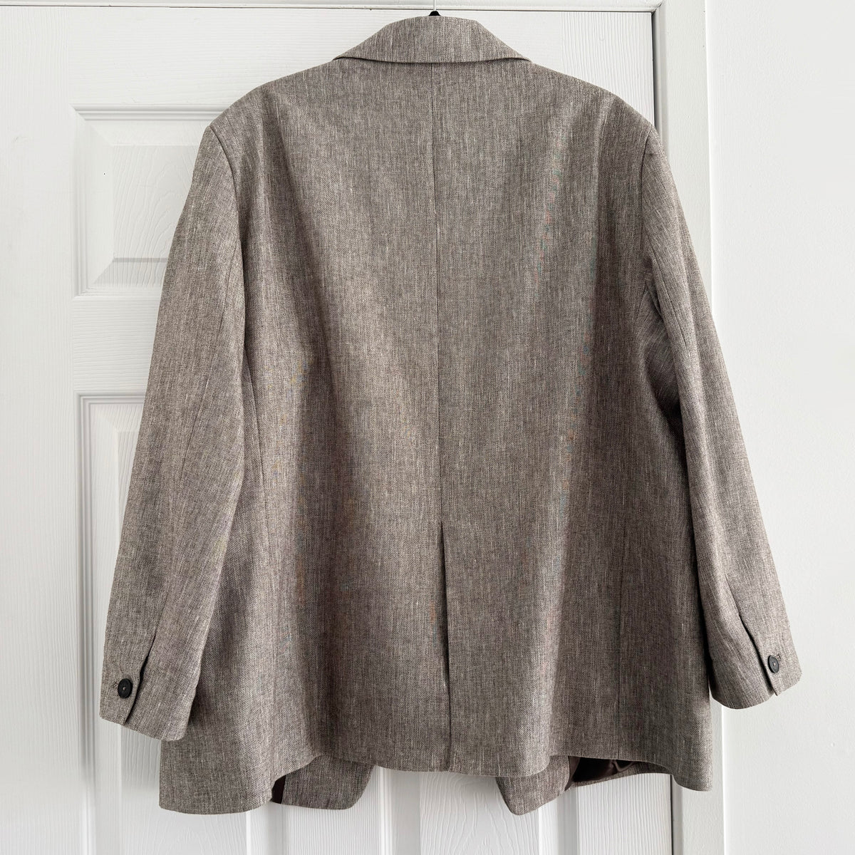 Closed Wool/Linen Blazer in Stone, size Large