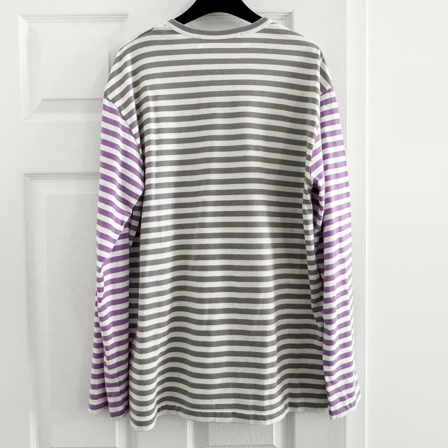 ** MENS ** Comme Des Garcons PLAY Striped tee, size XL (fits size large)