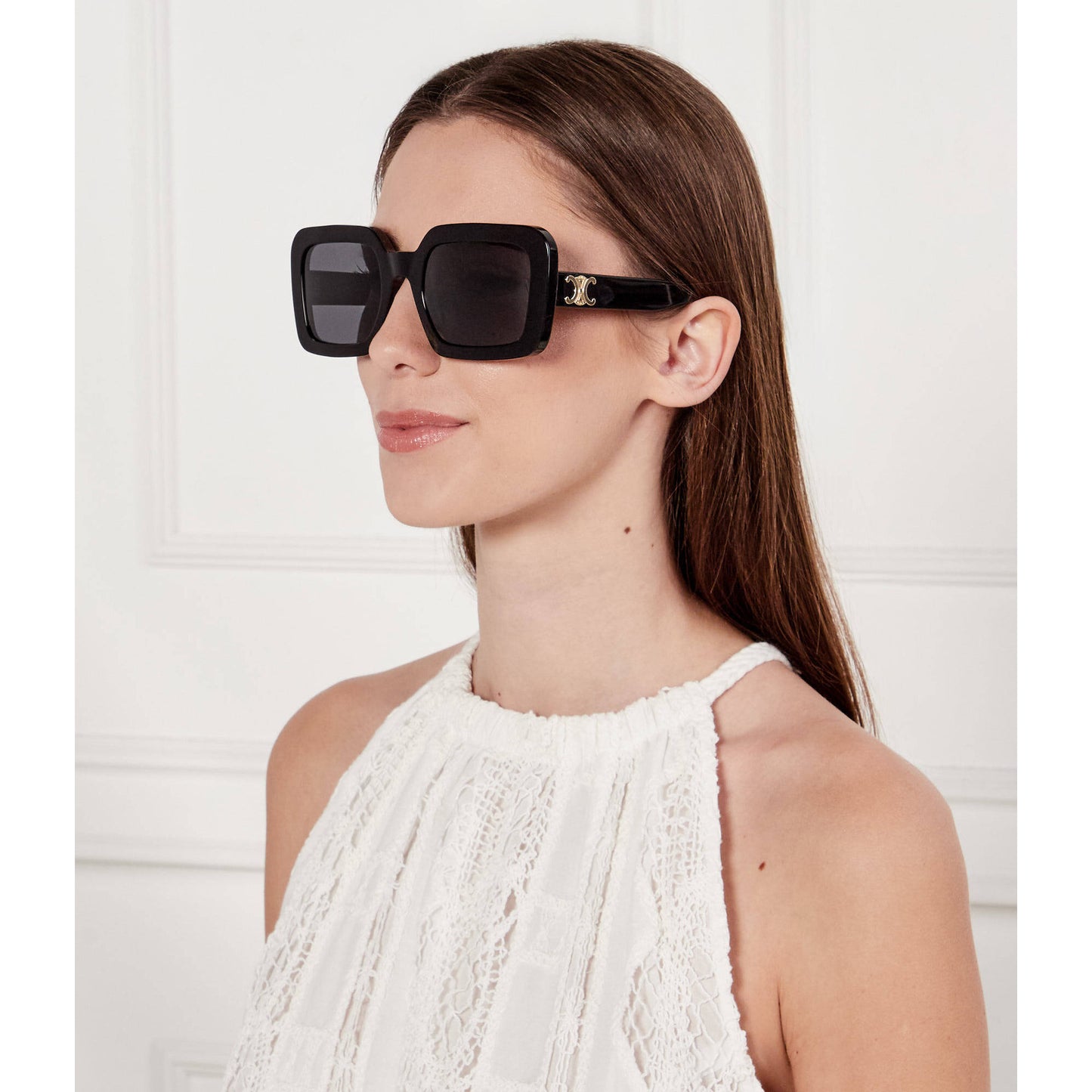 Celine Triomphe Sunglasses in Black