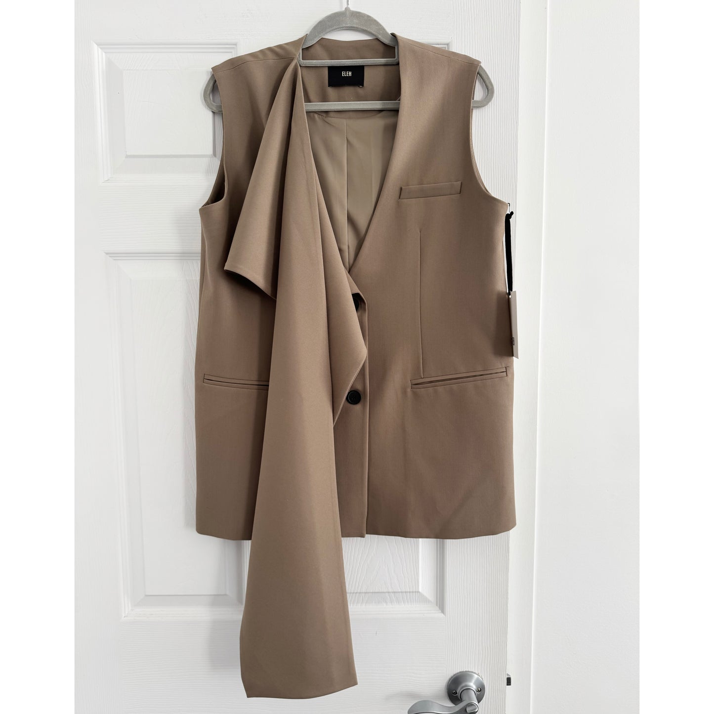 ELEH Blazer Vest in "Olive", size 40 (fits like Medium ish?)