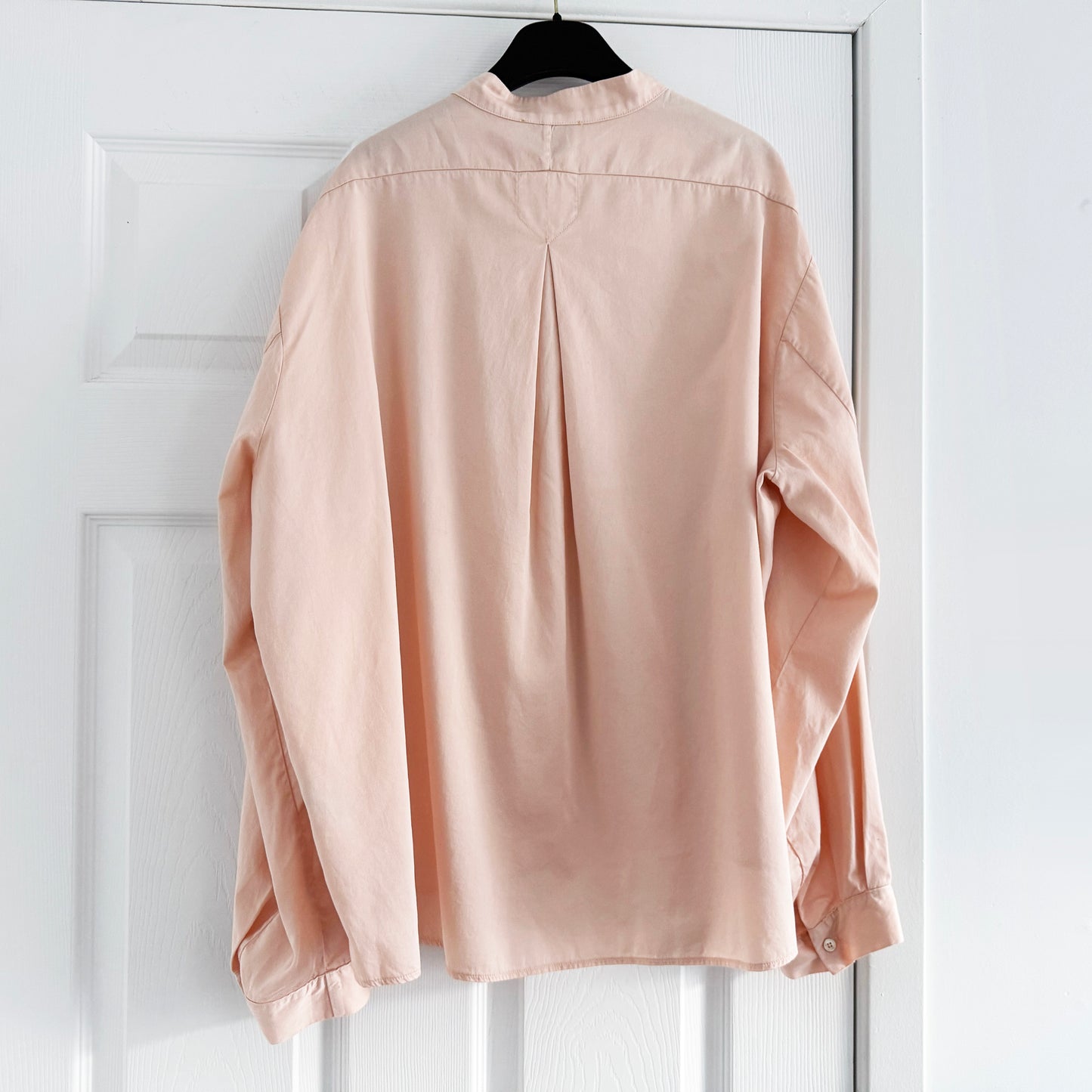 Forte_Forte Cotton Poplin Blouse in Pink, size "II" (fits M/L)