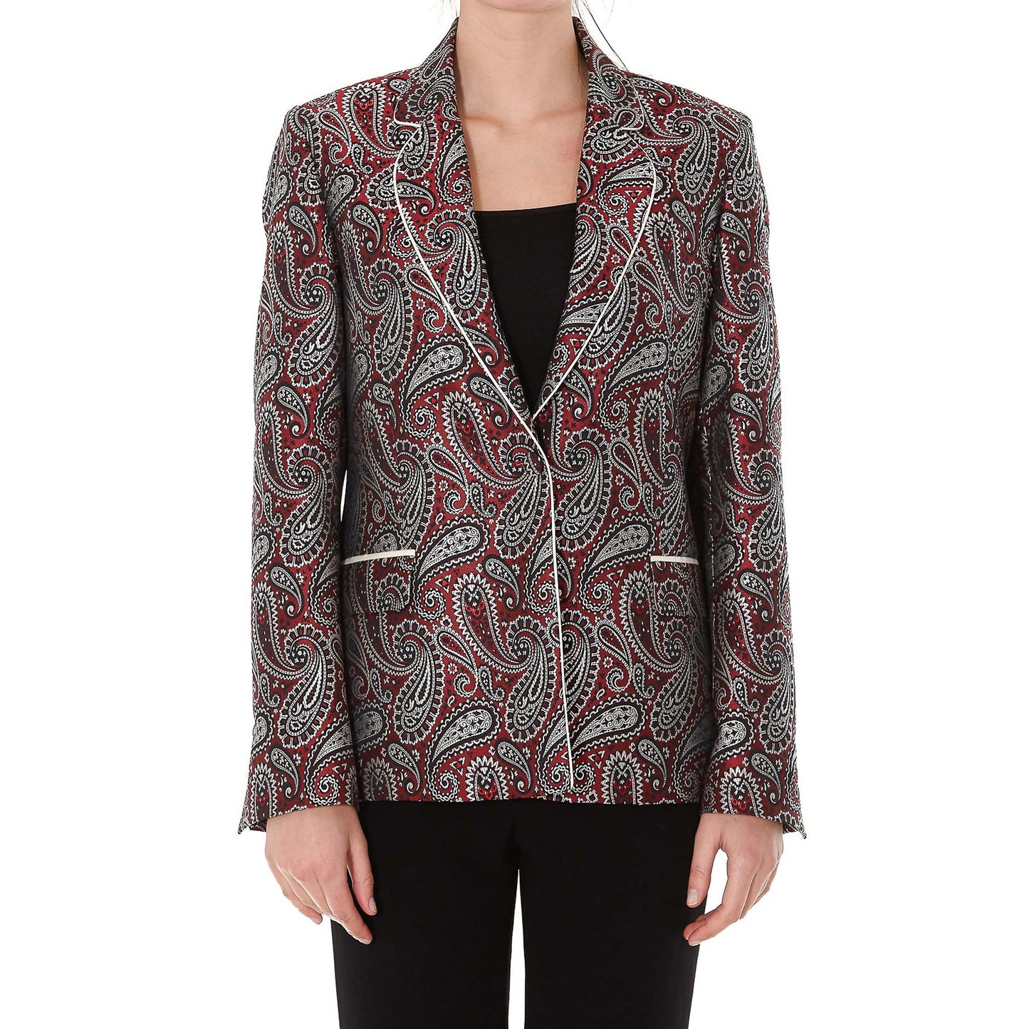 Golden Goose "Venice" paisley-print blazer, size 40 (fits size 2/4)