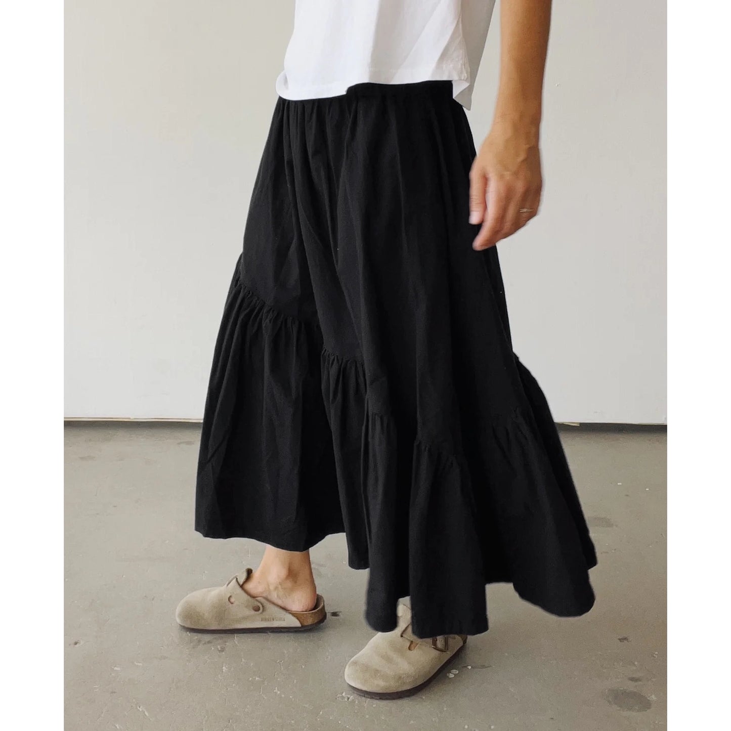 Hey Gang "Ranch" Skirt in Black, size Small