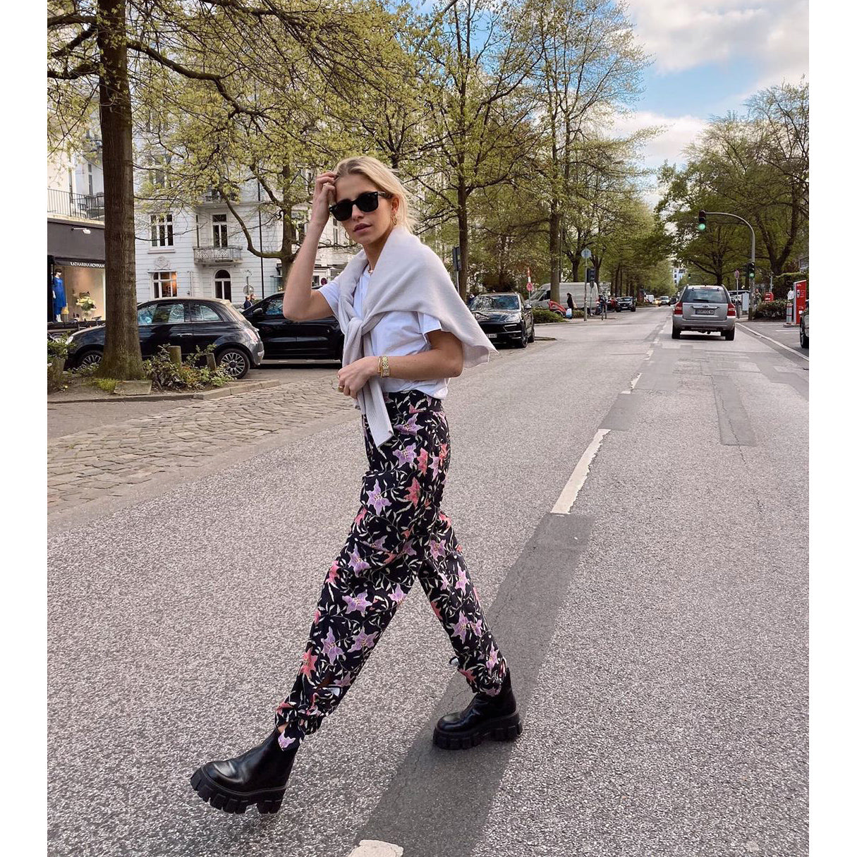 Isabel Marant Gaviao Printed Pant, size 34 (fits like size 2)