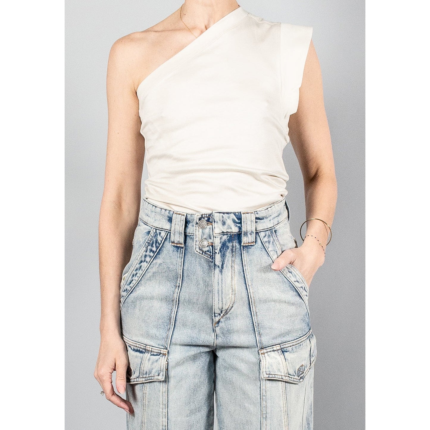 Isabel Marant "Maureen" Tank in Chalk, size Small