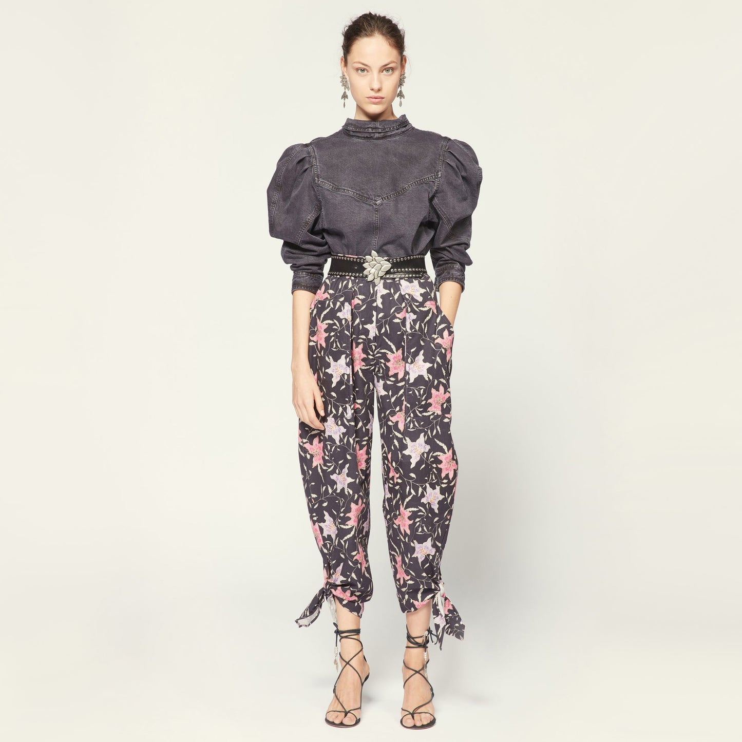Isabel Marant Gaviao Printed Pant, size 34 (fits like size 2)