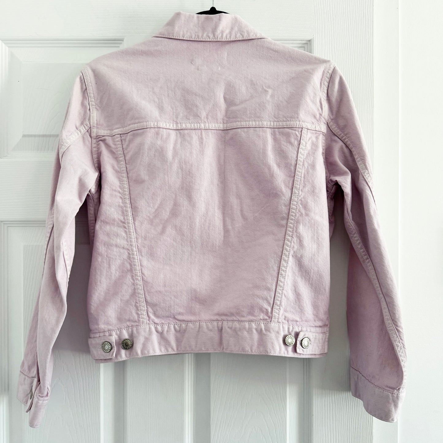 Isabel Marant Etoile Denim Jacket in Lilac, size 38 (fits size 2/4)