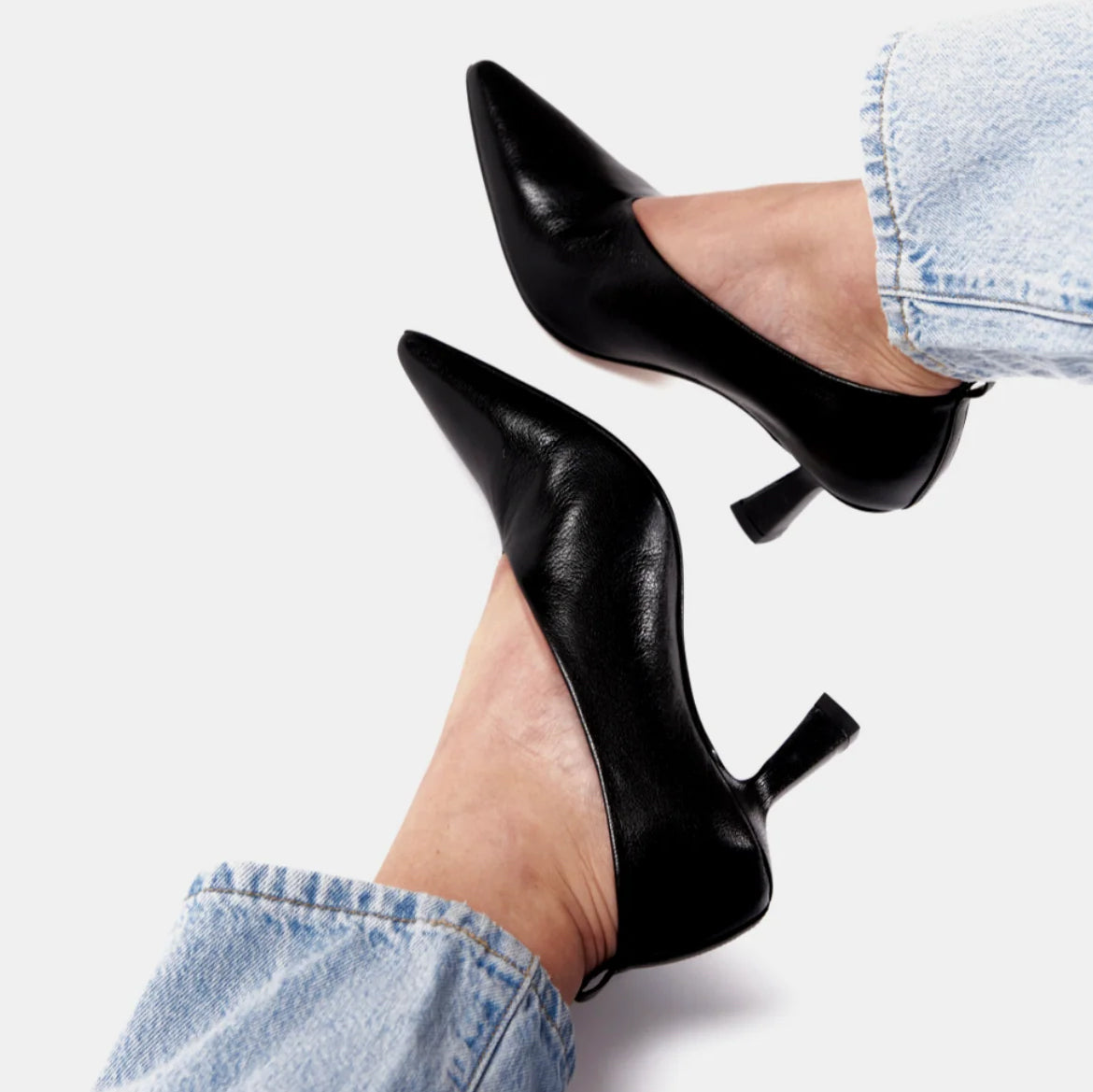 Ivylee "Vivienne" Pumps in Black, size 39 (fits 38.5)