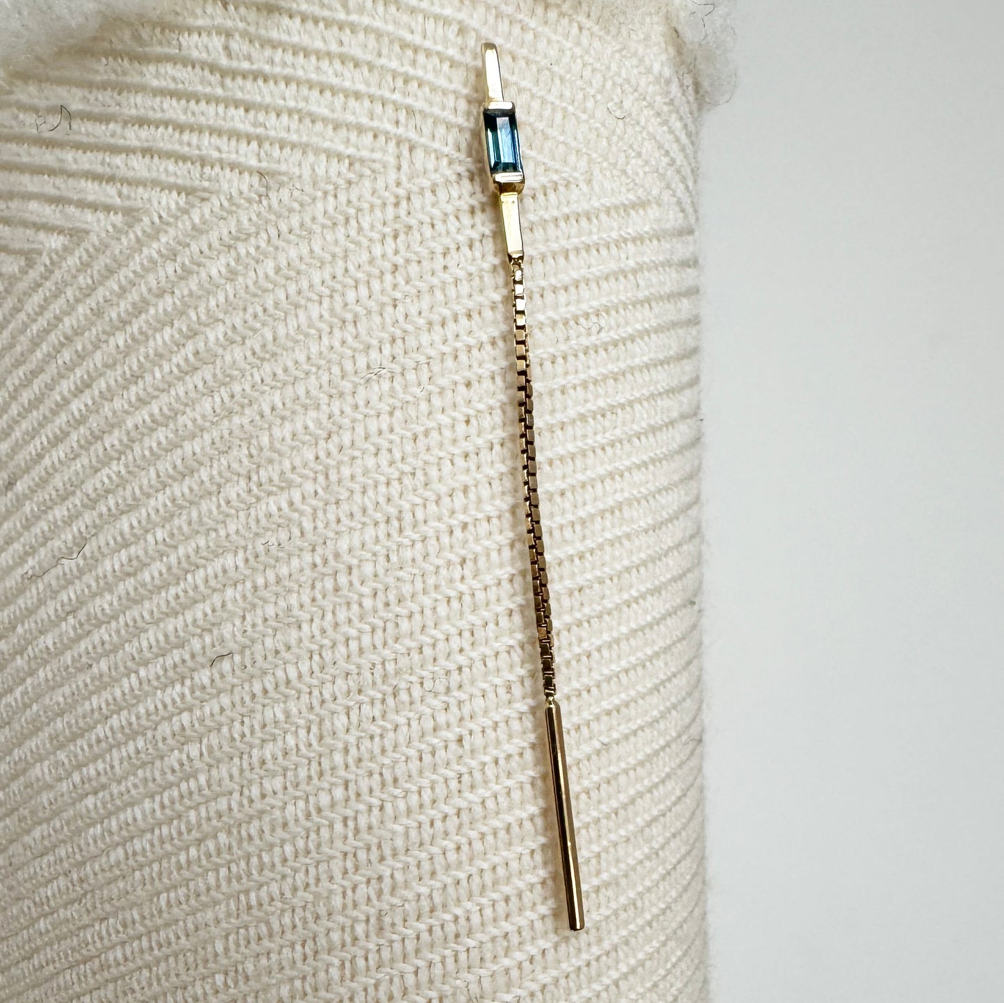 Jenny Bird Dangling Single Earring in 14K Gold