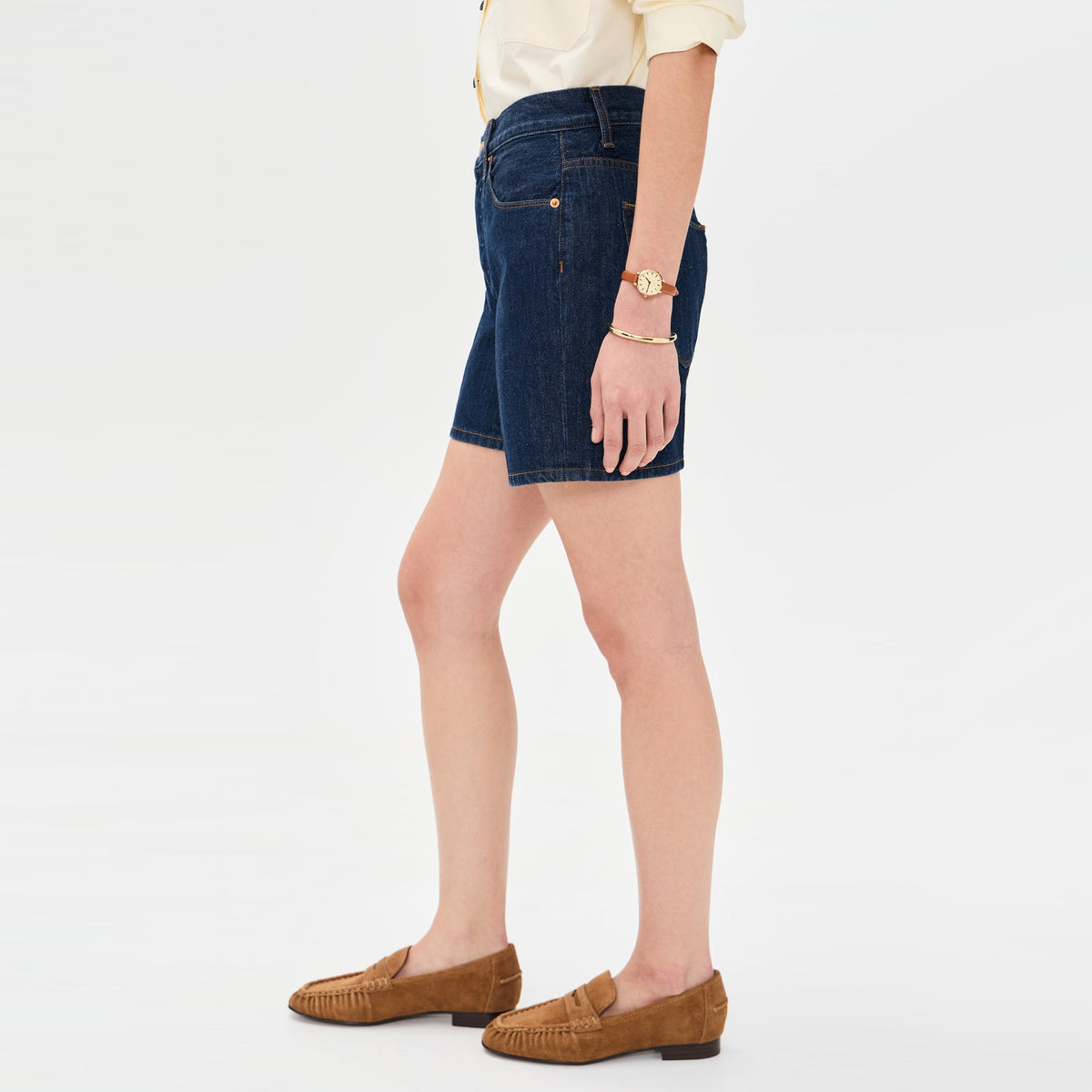 Jamie Haller "The Tailored Short" in "Raw Rinse", size 28