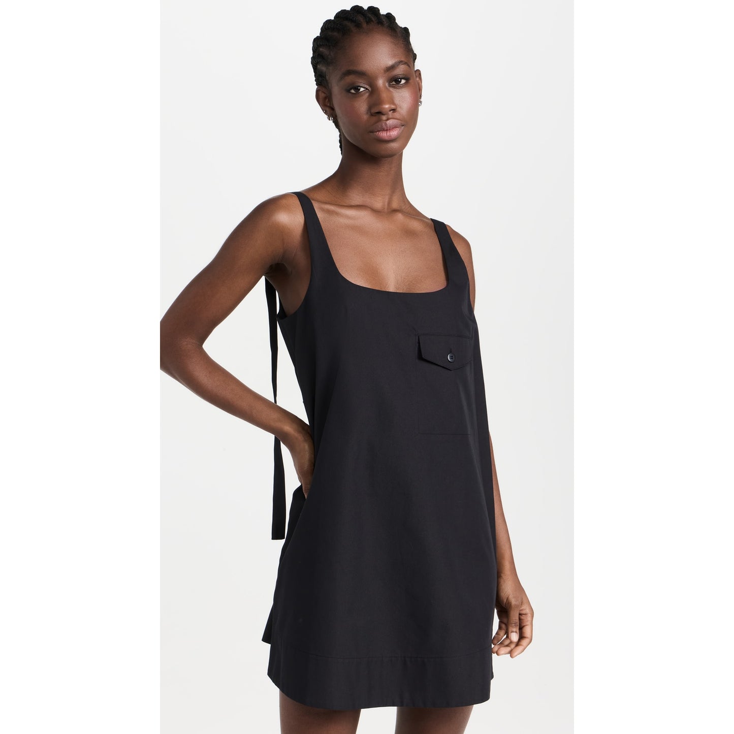 Lee Mathews "Davey" Mini Dress in Black, size "2" (fits like Medium ish)