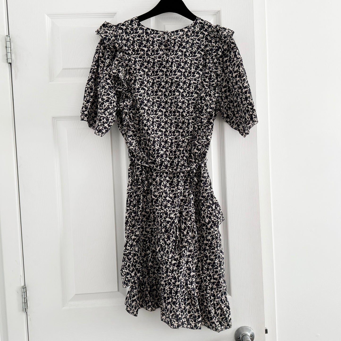 Les Coyotes de Paris printed cotton mini dress, size 18 years