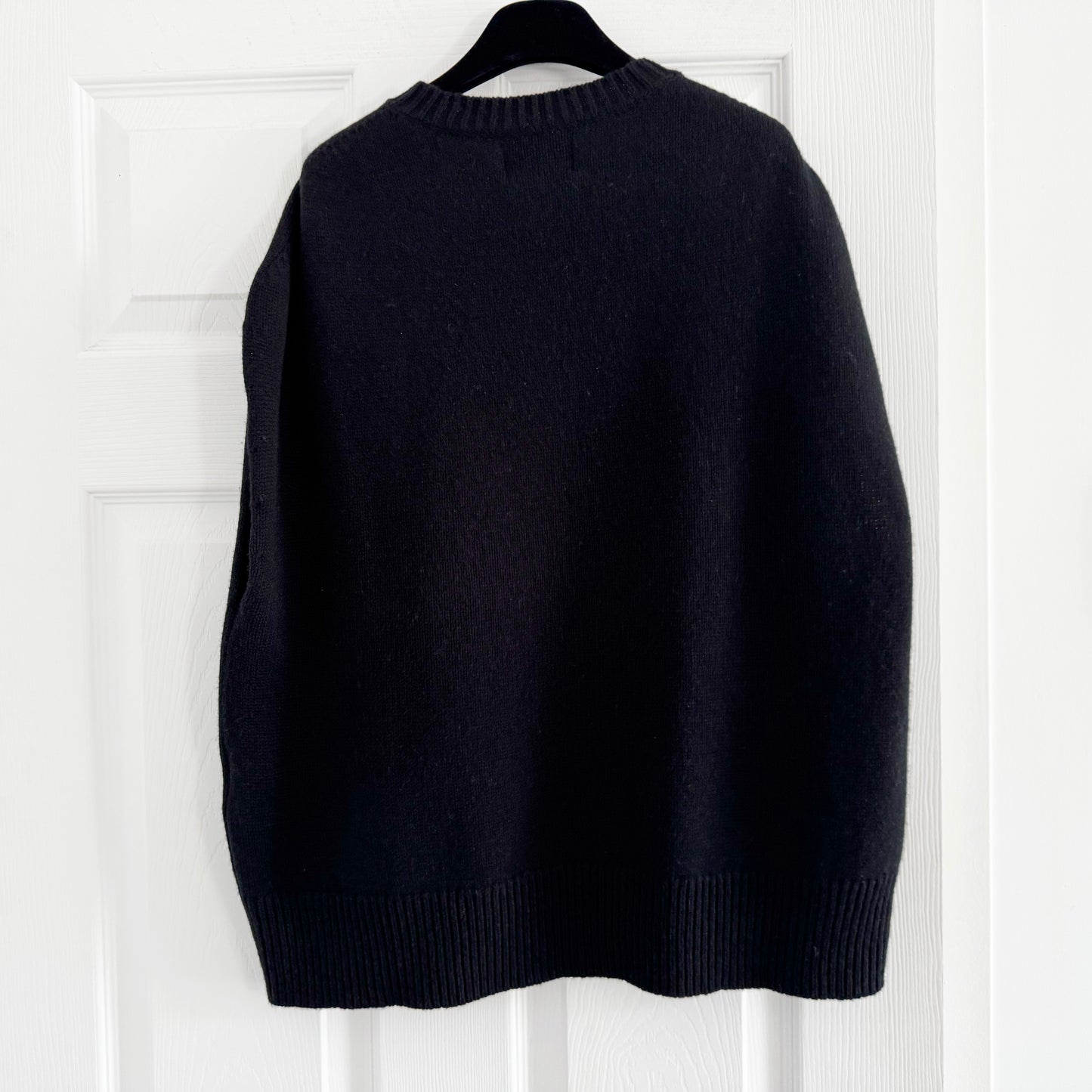 Loulou Studio "Sagar" Sweater in Black, size Large