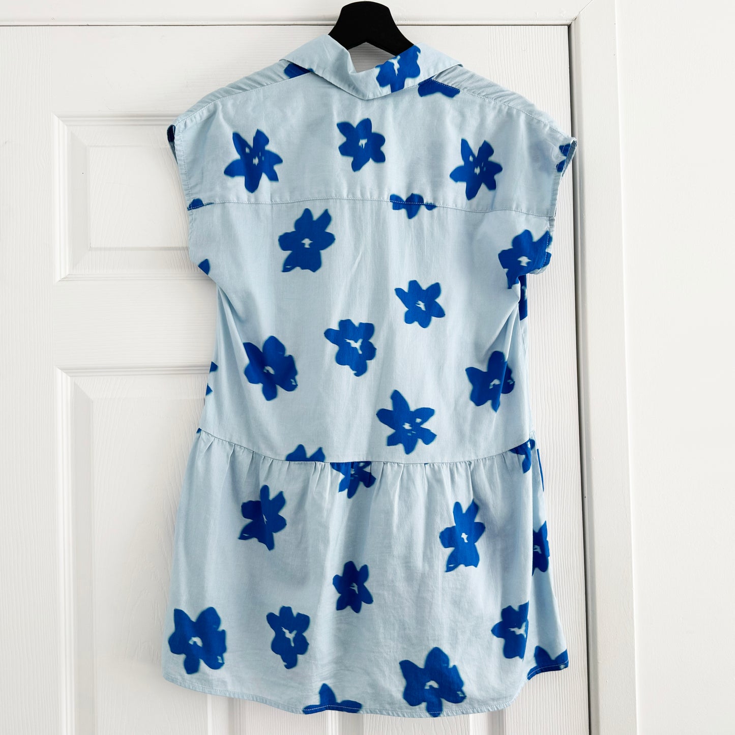 ** KIDS ** Maan Floral Printed Dress in Blue, size 12 years