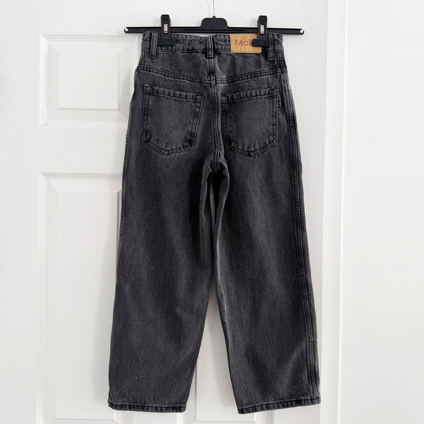 MOLO "Adrien" Wide Leg Jeans in Charcoal, size 10years