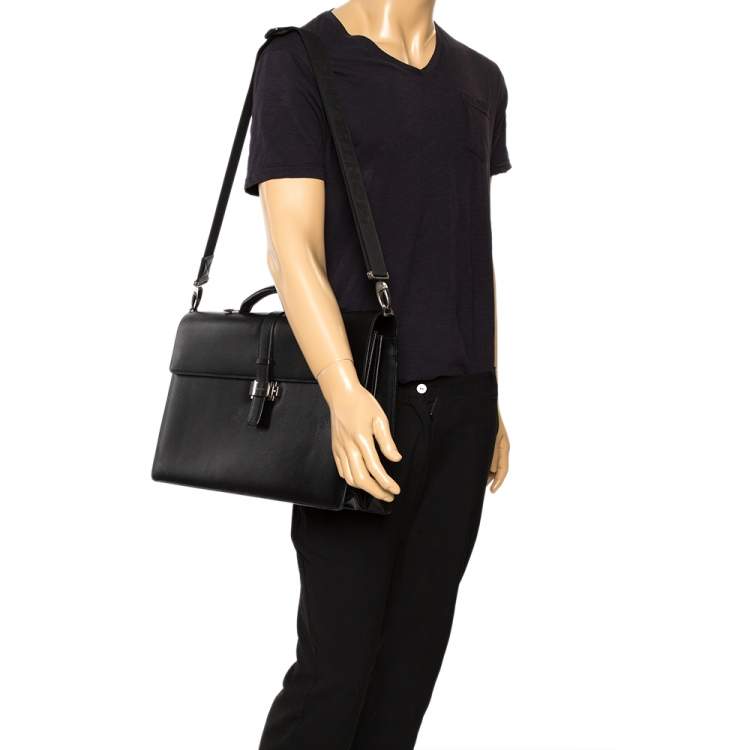 Montblanc 4810 Westside Briefcase in Black