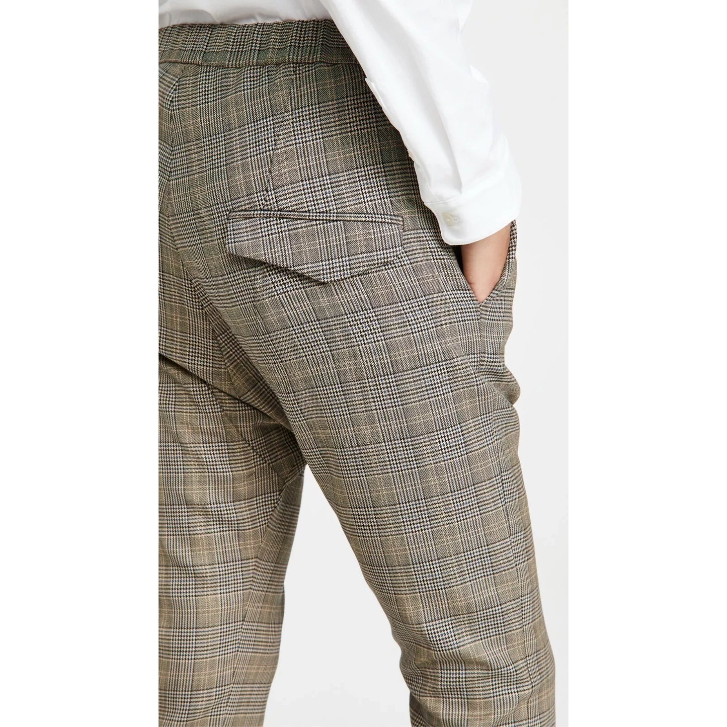 Pantalon Nili Lotan Delancey en noir, taille grande